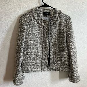 Jcrew cropped tweed jacket